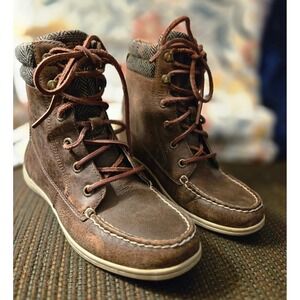 sperry seersucker duck boots
